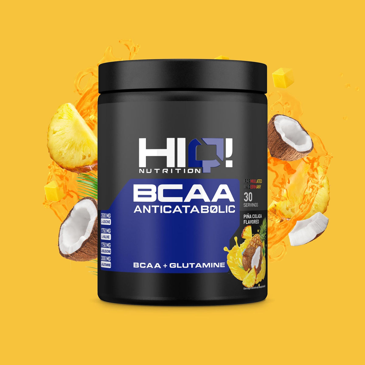 HIQ Bcaa Anticatabolic 390g