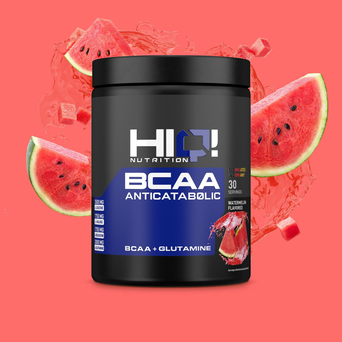 HIQ Bcaa Anticatabolic 390g