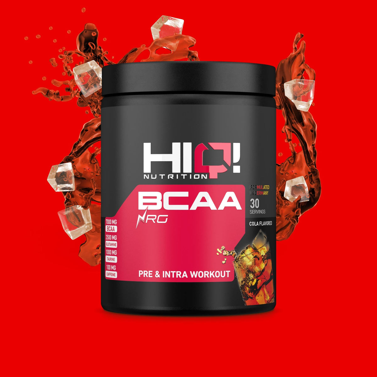 HIQ Bcaa Nrg 390g