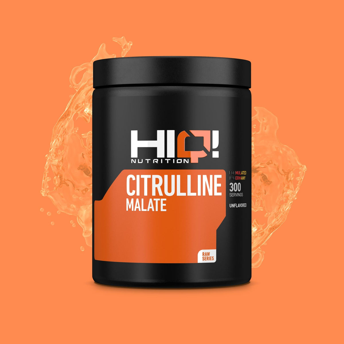 HIQ Citruline Malate 300g Unflavored