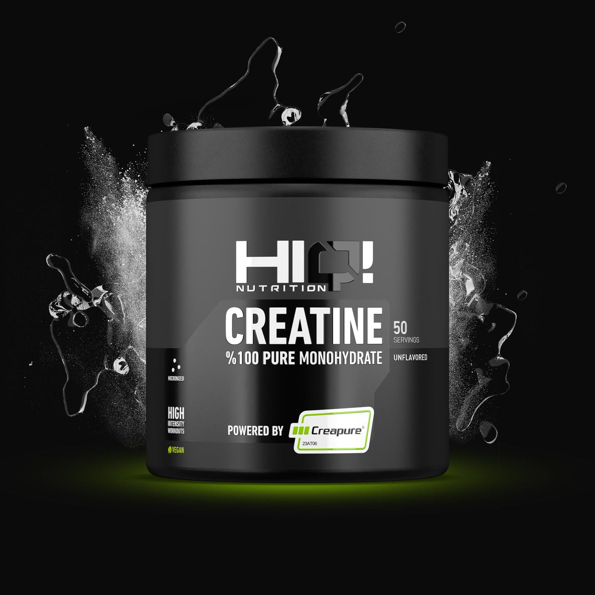 HIQ Creatine (Creapure®) 250g Unflavored