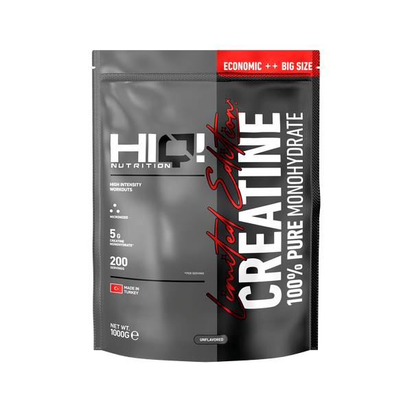HIQ Creatine %100 Monohydrate 1000g Unflavored - Limited Edition