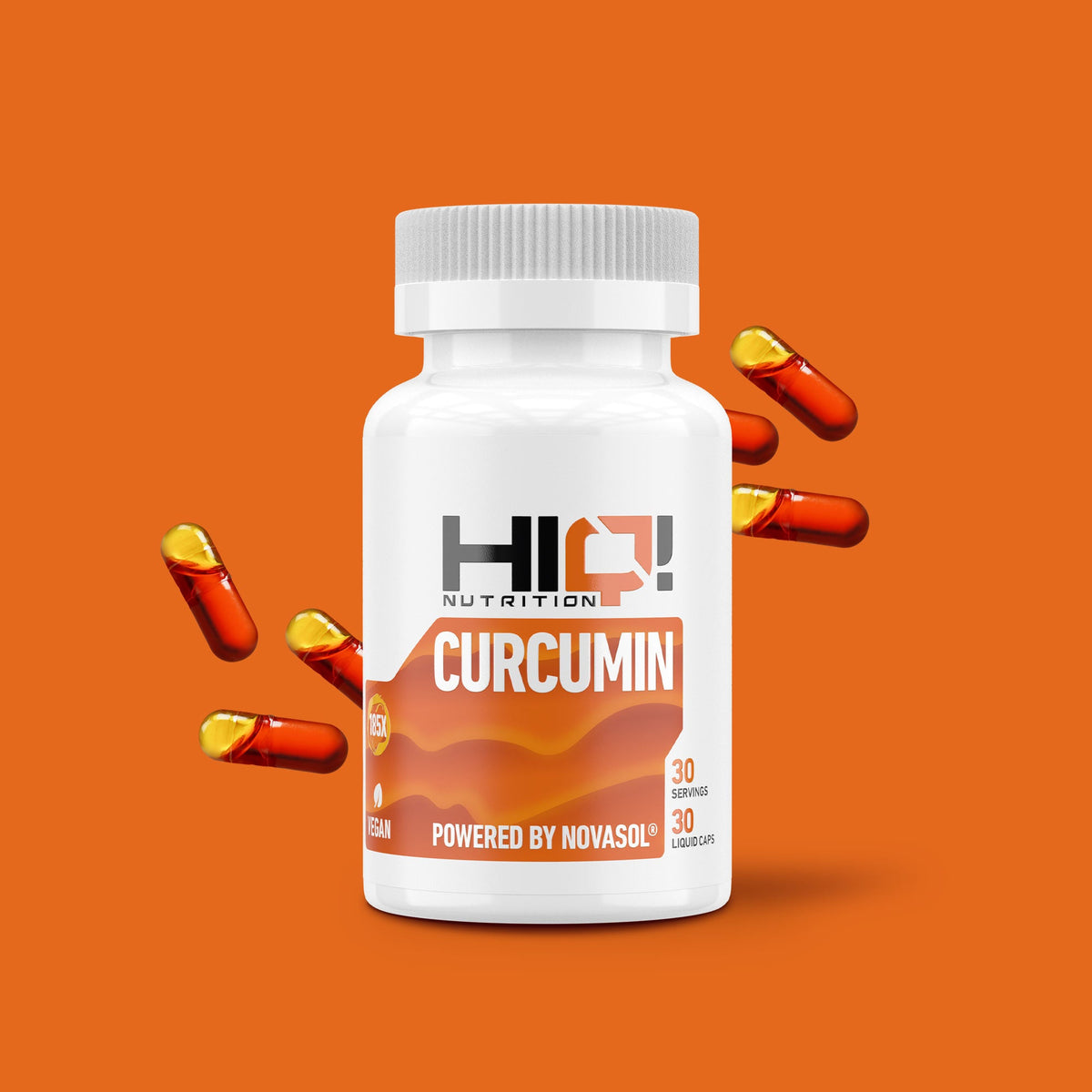 HIQ Curcumin 30 Liquid Caps