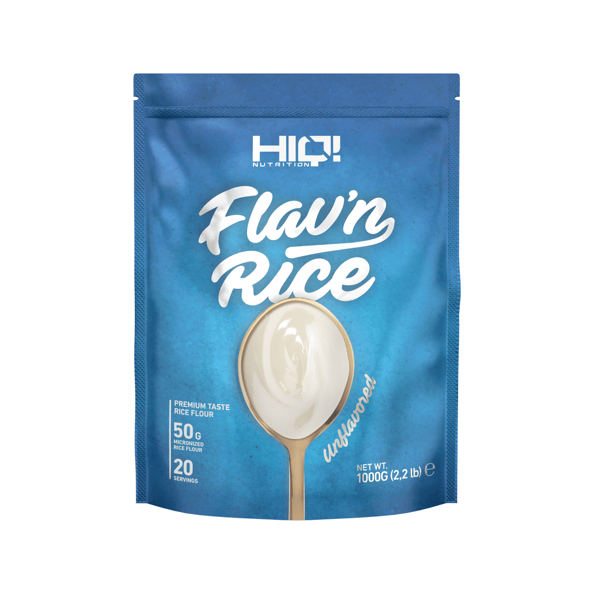 HIQ Flav'n Rice 1000g Unflavored