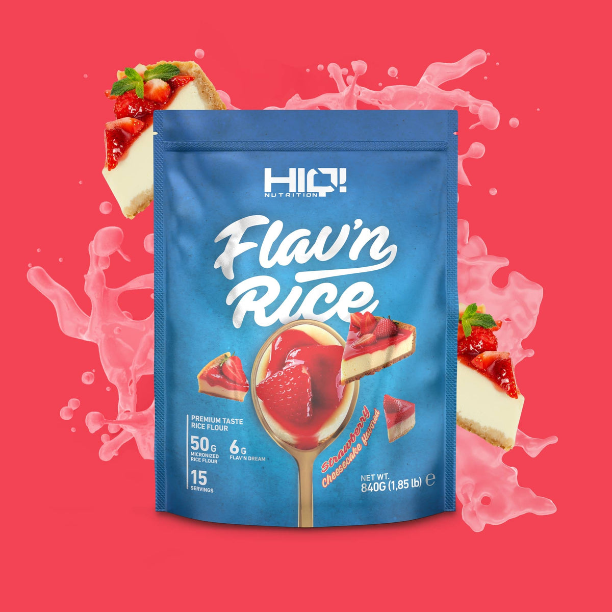 HIQ Flav'n Rice 840g