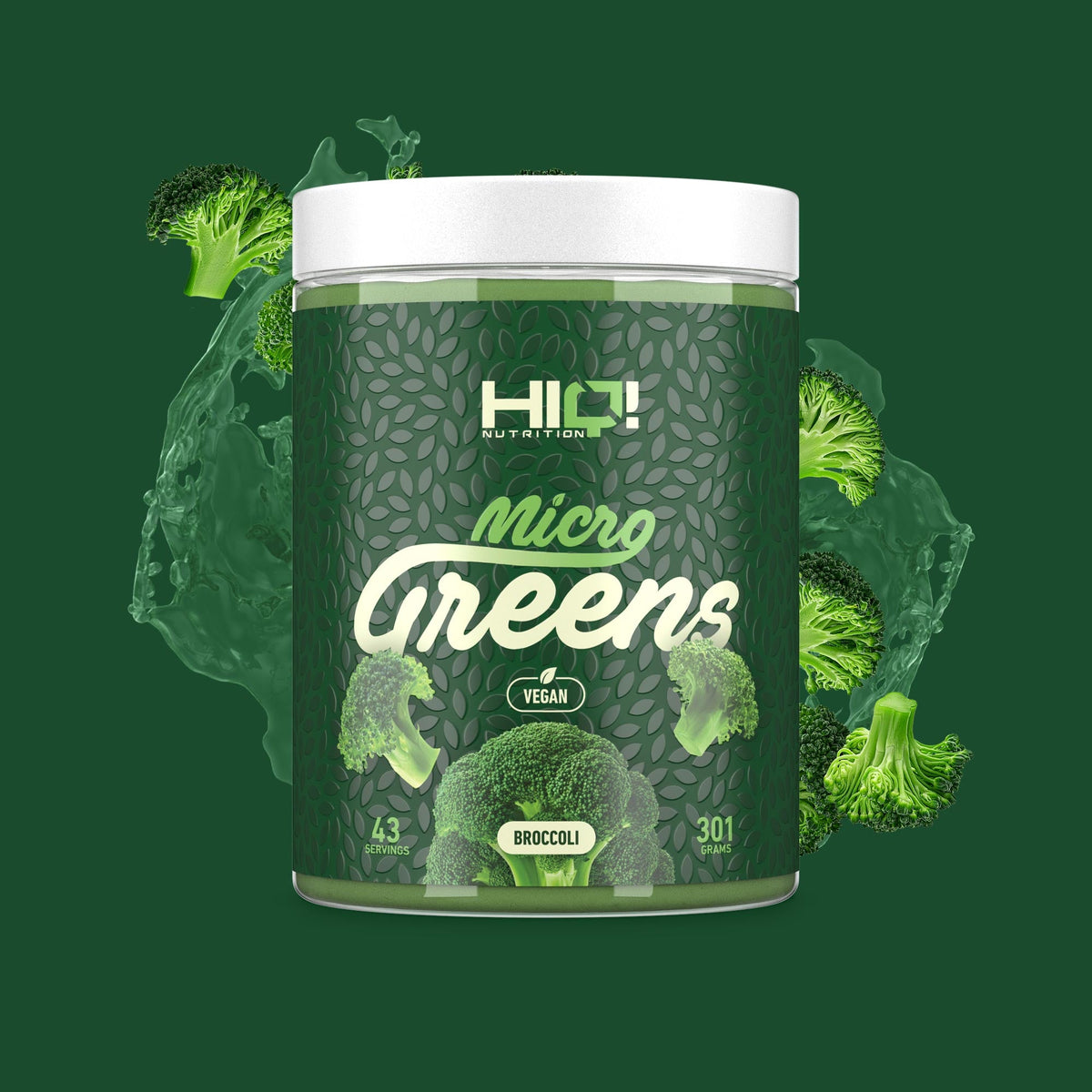 HIQ Micro Greens Broccoli 301g