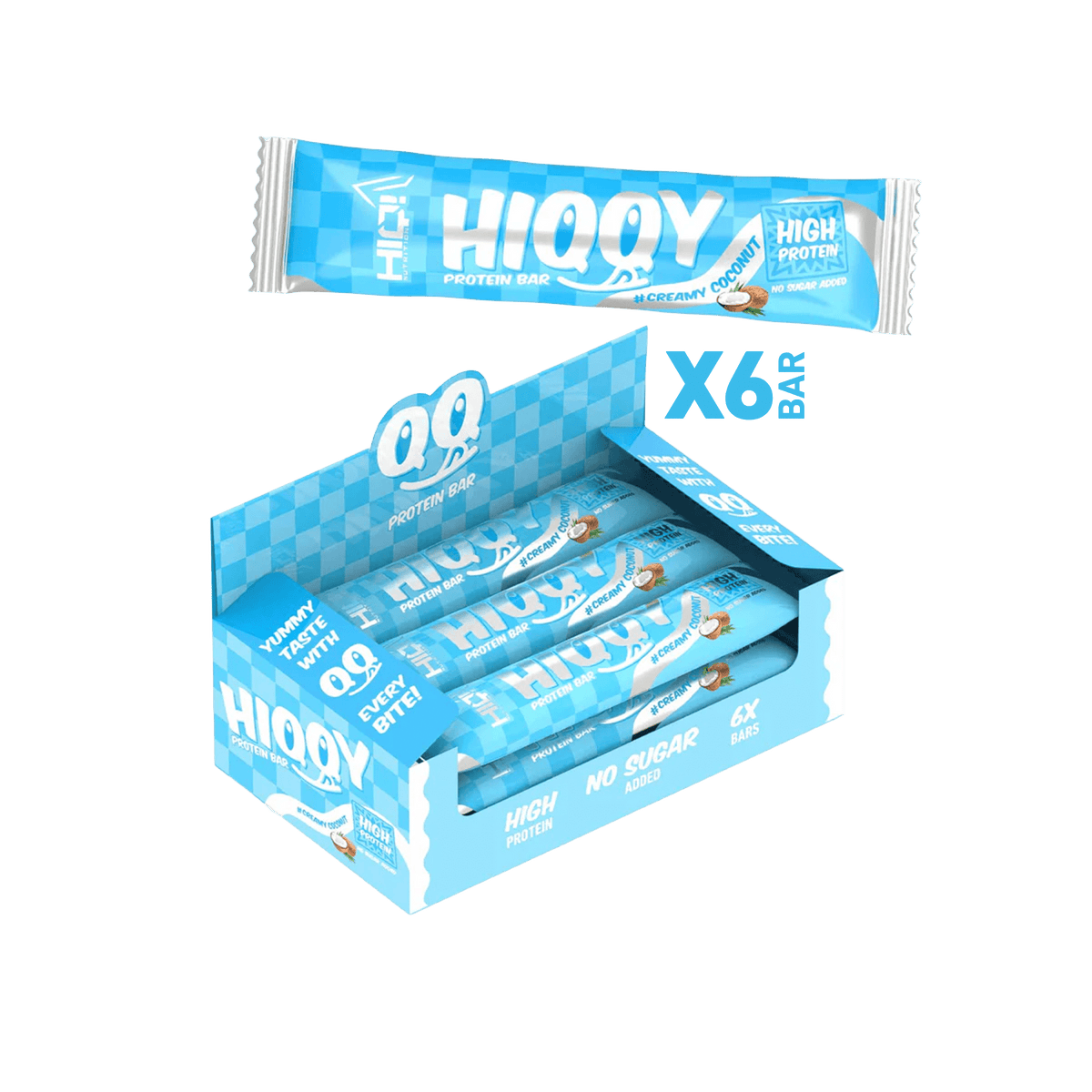 HIQ Hiqqy Protein Bar 6*55g