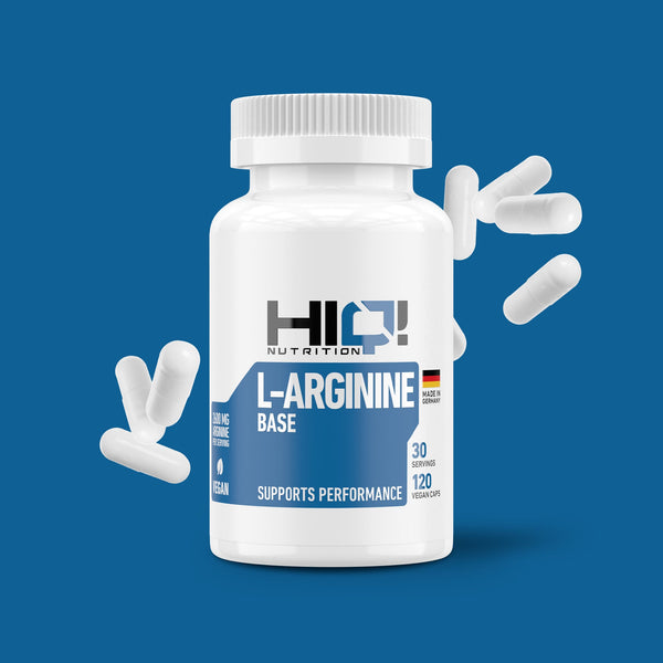 HIQ Arginine Base 120 Kapsül