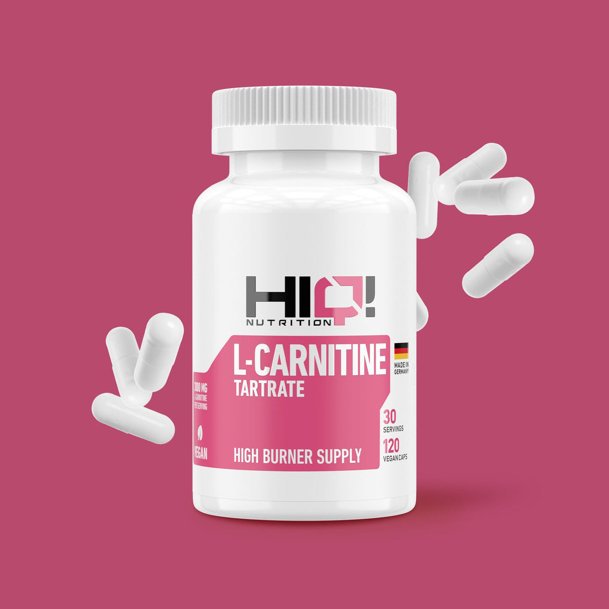 HIQ L-Carnitine Tartare 120 Kapsül