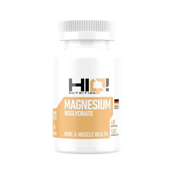 HIQ Magnesium Bisglycinate 120 Kapsül
