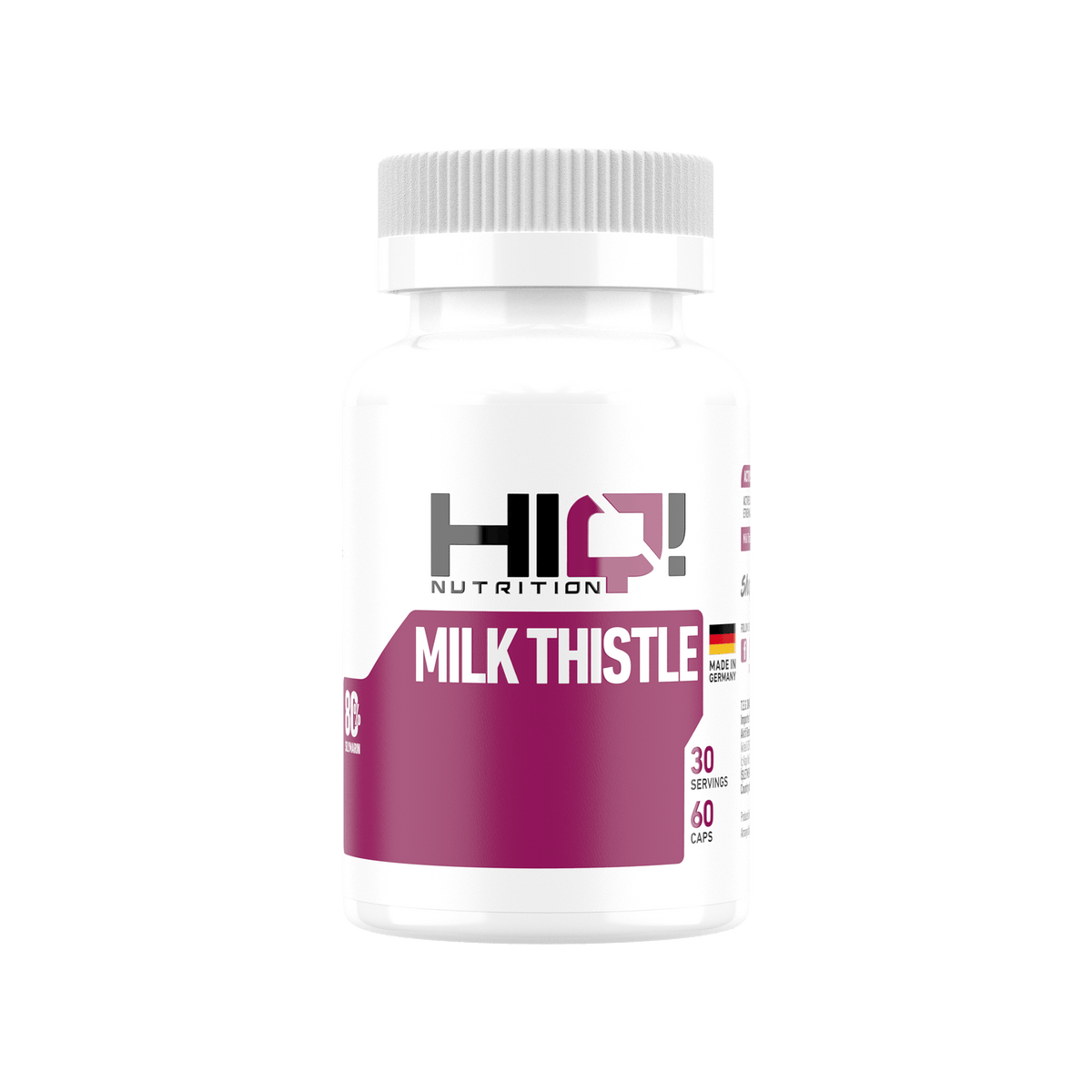 HIQ Milk Thistle 60 Kapsül